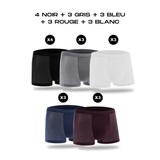 BOXERS EN FIBRE DE BAMBOU | BAMBOOWEAR 16-PACK