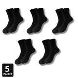 CHAUSSETTES ANTI-ODEUR & CONFORT - LOT DE 5
