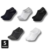 SOCQUETTES ANTI-ODEUR & CONFORT - LOT DE 5