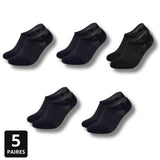 SOCQUETTES ANTI-ODEUR & CONFORT - LOT DE 5