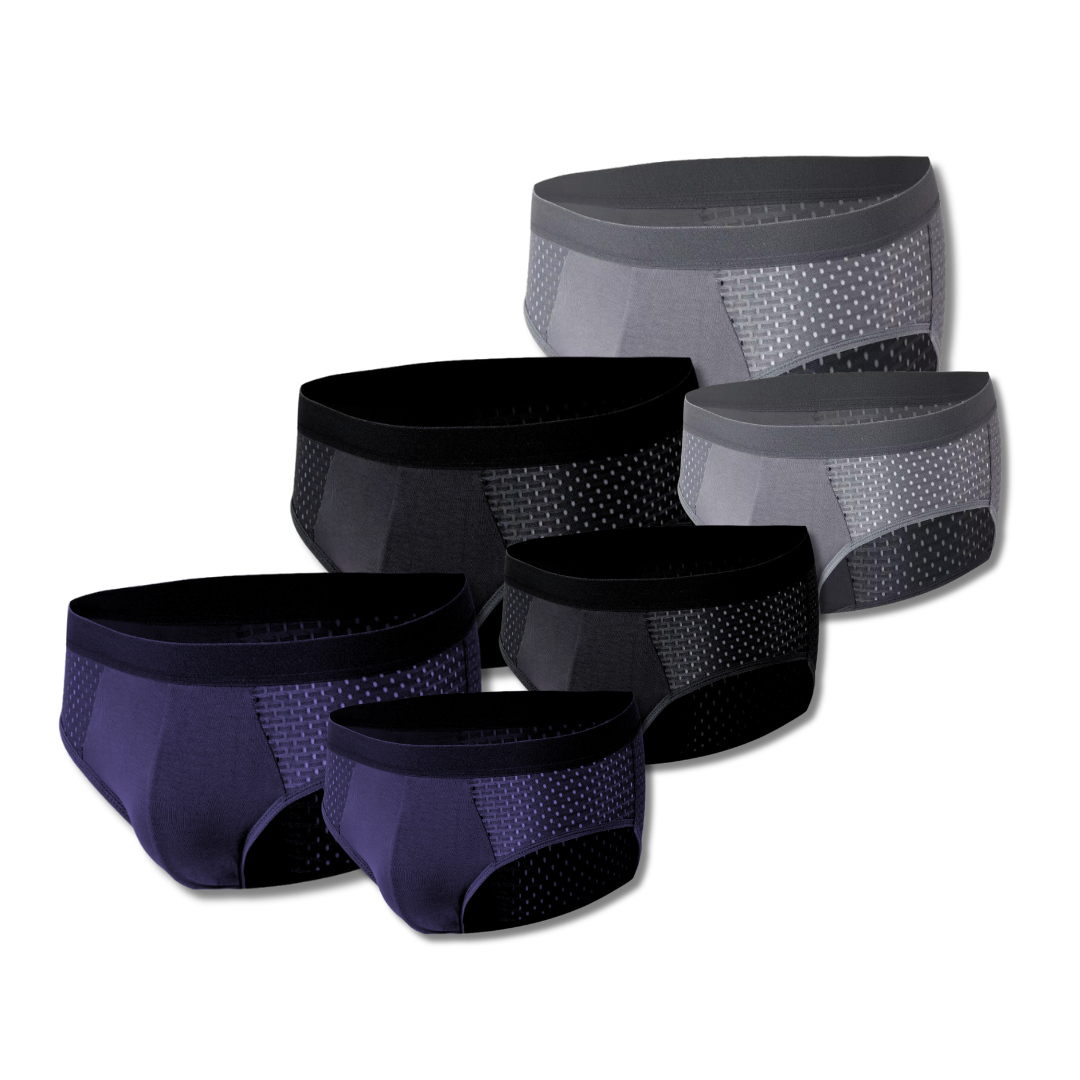 SLIPS EN FIBRE DE BAMBOU | BAMBOOWEAR 6-PACK