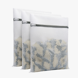 LOT DE 3 SACS DE LAVAGE PREMIUM – SPÉCIAL FIBRES DE BAMBOU